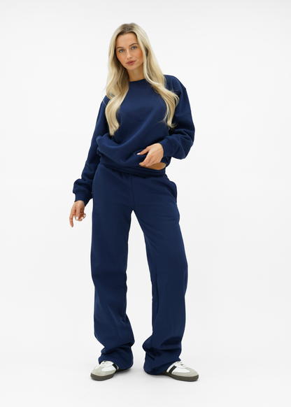 Low/mid waist jogger pants night blue (tall)