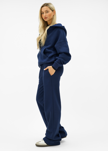 Low/mid waist jogger pants night blue (tall)